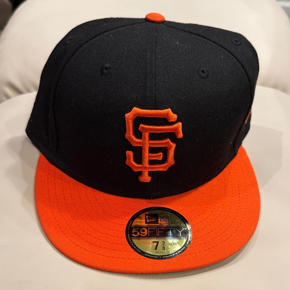New Era Black and Orange Hat